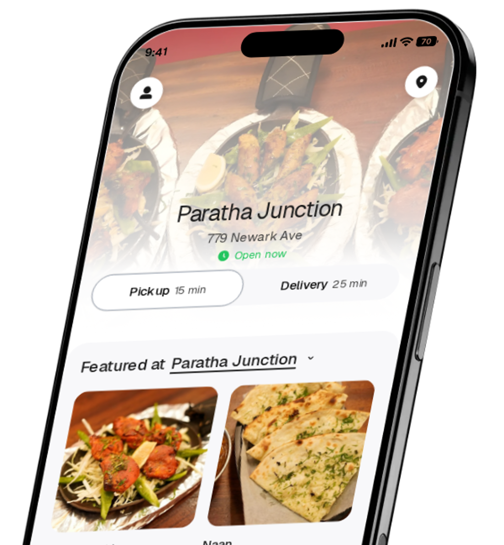 Paratha Junction app preview