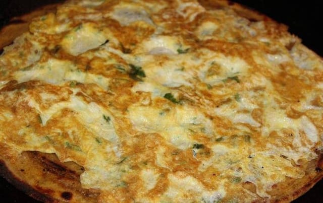 Egg Paratha.